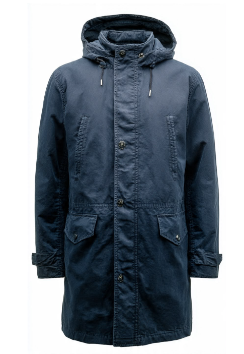 Textile Long Jacket